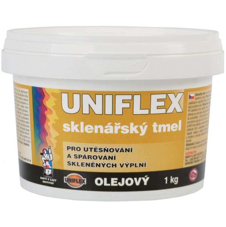Uniflex Sklenářský olejový tmel Uniflex Sklenářský olejový tmel