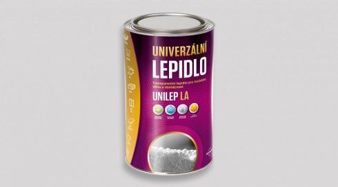 Unilep LA 0,25 L  * Transparentní univerzálni lepidlo.