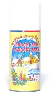 Vánoční sníh 150 ml bílý sprej1 Vánoční sníh 150 ml bílý sprej1