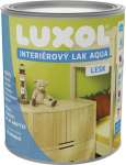 LUXOL Interiérový lak AQUA * Bezbarvý lak pro nátěry dřevěných ploch v interiéru. 1