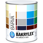 Bakrylex email univerzál mat V2066 * Vodouředitelný email univerzální na kov a dřevo. 3