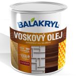 Obrázek k výrobku 83801 - Balakryl Voskový olej * Interiérový olej na dřevo na bázi přírodního včelího vosku.