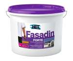 Obrázek k výrobku 82792 - Het Fasadin Forte * Bílá fasádní akrylátová barva s hrubým zrnem.