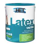 Het Latex vnitřní * Bílá latexová barva pro použití v interiéru. 1