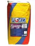 Roko Multifinish * Sádrová stavební malta pro vnitřní omítky. 1