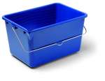 4 Hranný kbelík modrý